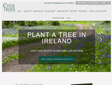 Tablet Screenshot of everirishgifts.com